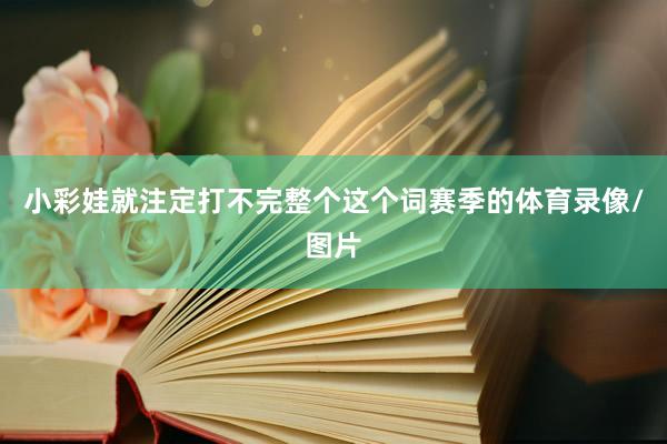 小彩娃就注定打不完整个这个词赛季的体育录像/图片