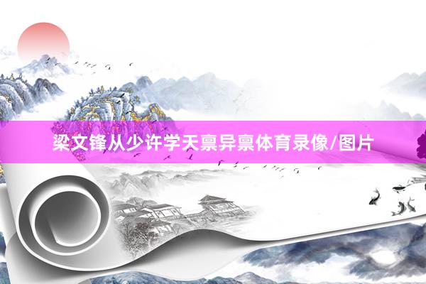 梁文锋从少许学天禀异禀体育录像/图片