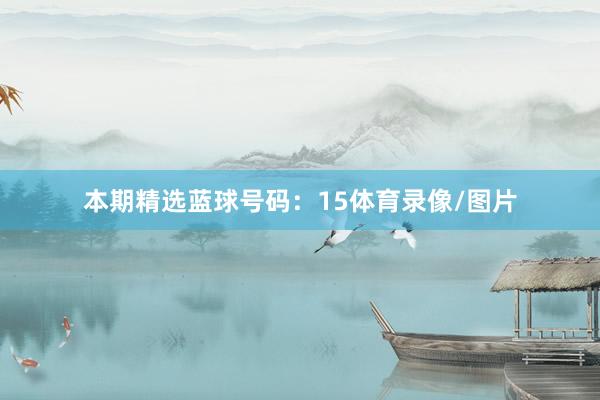 本期精选蓝球号码：15体育录像/图片
