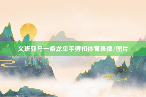 文班亚马一条龙单手劈扣体育录像/图片