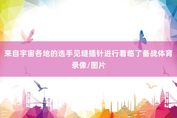 来自宇宙各地的选手见缝插针进行着临了备战体育录像/图片