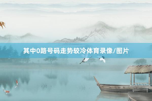 其中0路号码走势较冷体育录像/图片