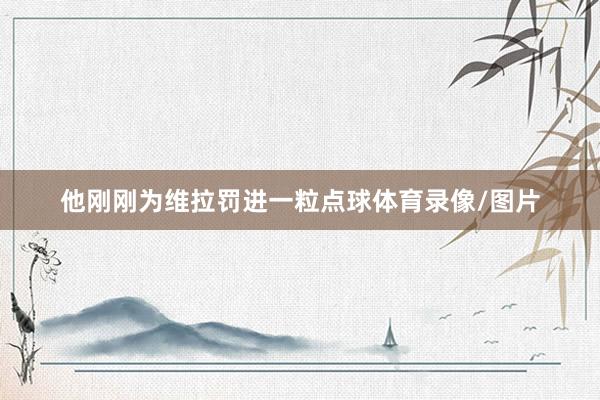他刚刚为维拉罚进一粒点球体育录像/图片
