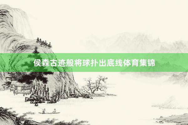 侯森古迹般将球扑出底线体育集锦
