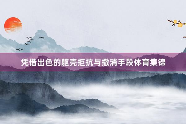 凭借出色的躯壳拒抗与撤消手段体育集锦